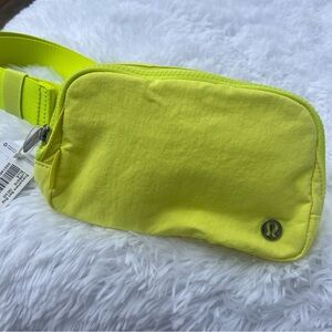 Lululemon Neon Yellow Everywhere Belt Bag